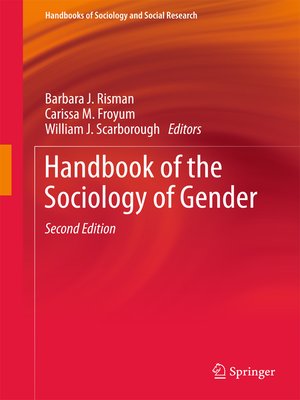 cover image of Handbook of the Sociology of Gender